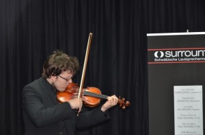 Thomas Albertus Irnberger spielt live bei surrounTec auf der High-End 2012